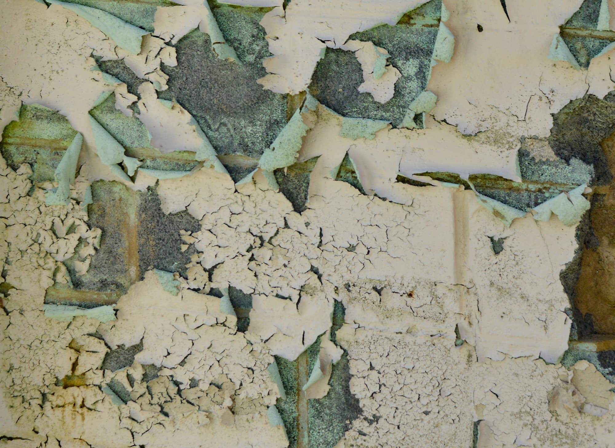 House with peeling paint